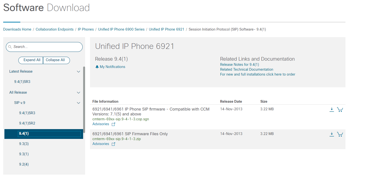 Cisco 6921 SIP подключение к 3CX