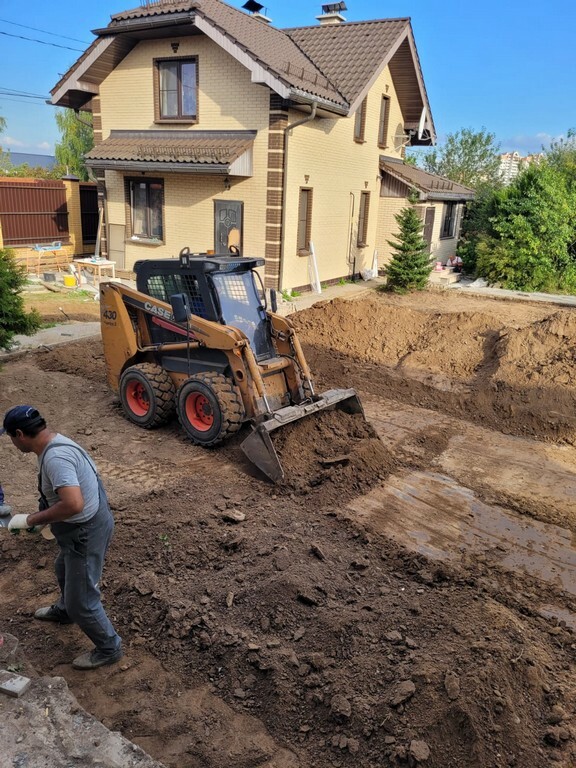 Благоустройство дачного участка в 10 соток, Нахабино