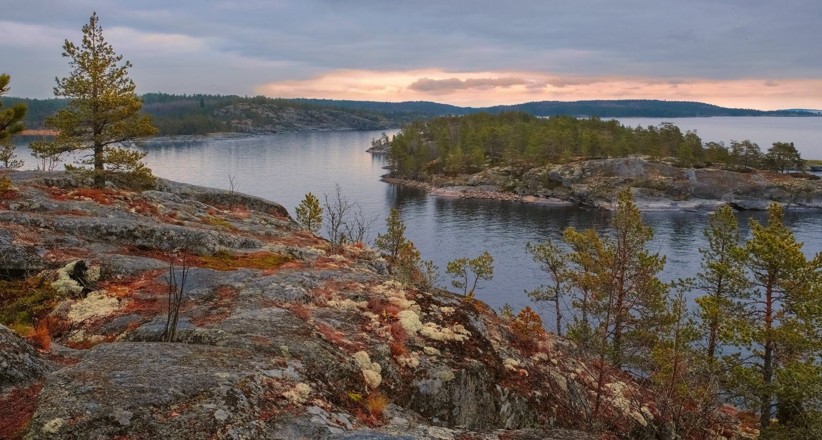 Куркиеки Карелия осенью