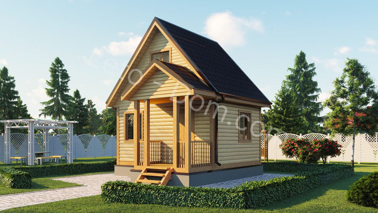 дом из бруса