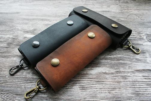 Изготовление ключниц из кожи в Караганде. 100 % Ручная работа - leathern.kz