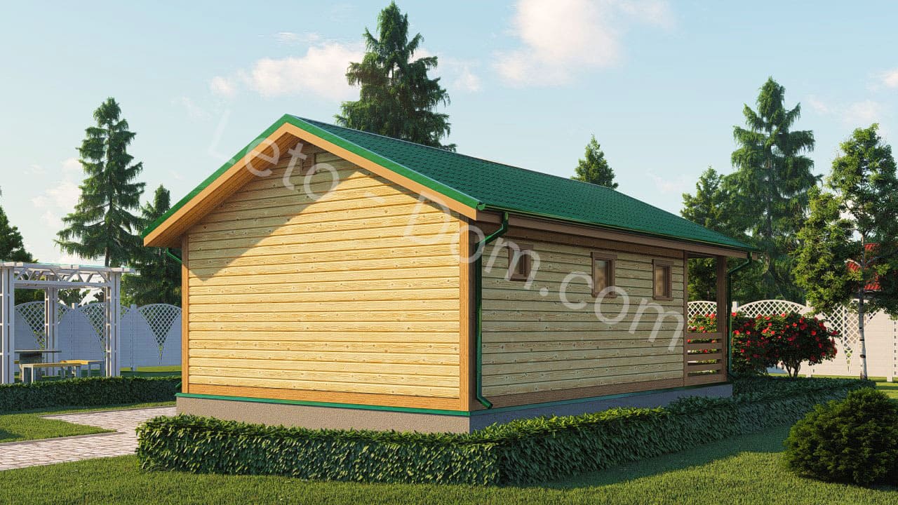 дом из бруса