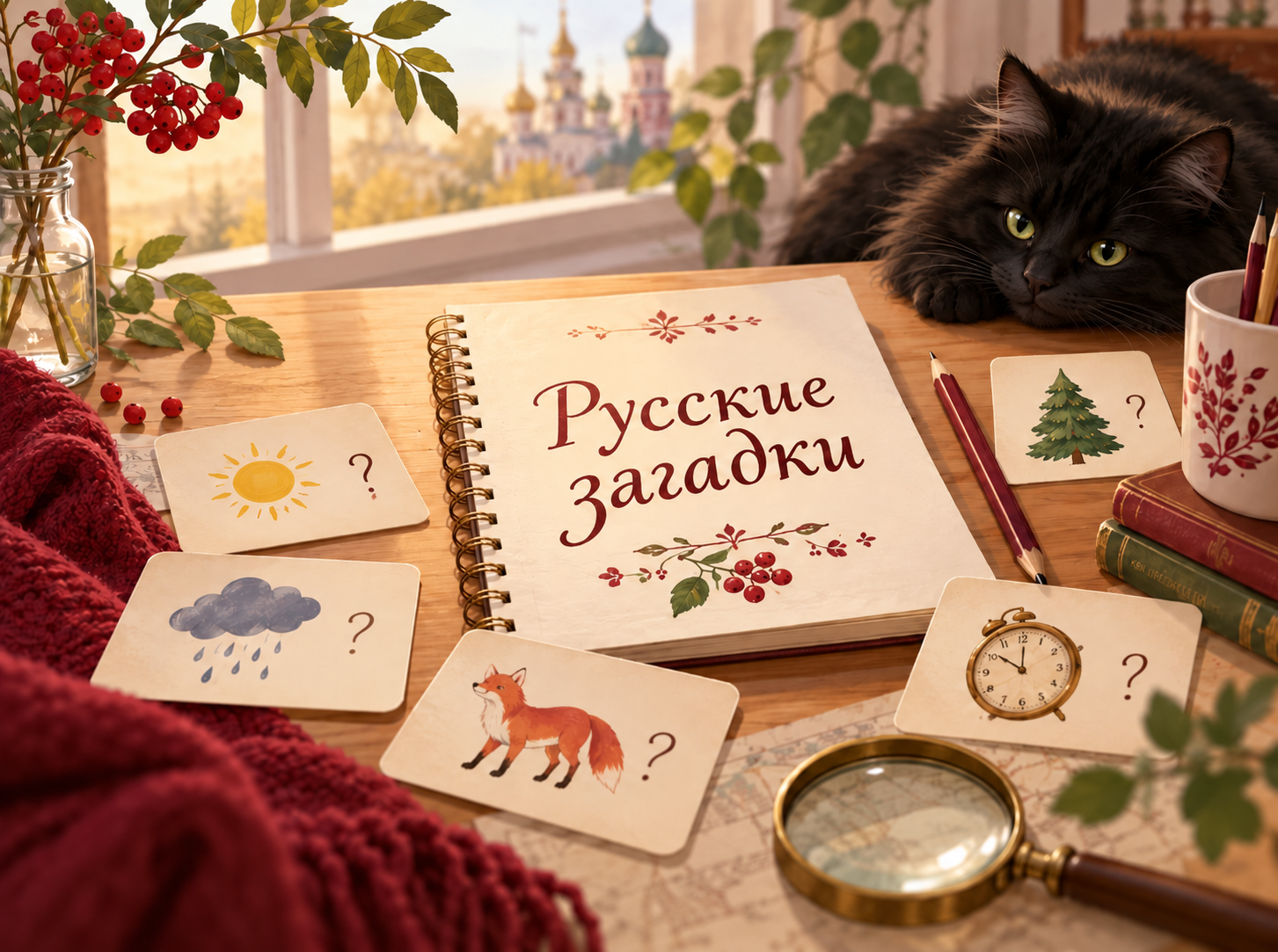 Russian Riddles game