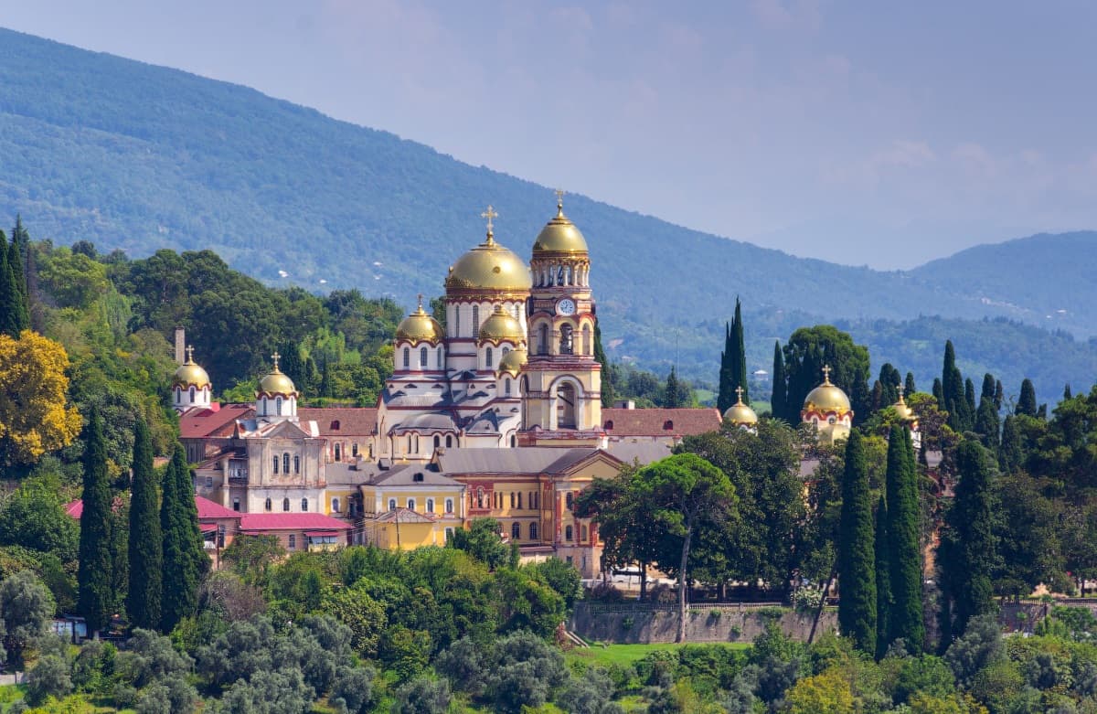 Афонский монастырь в абхазии фото