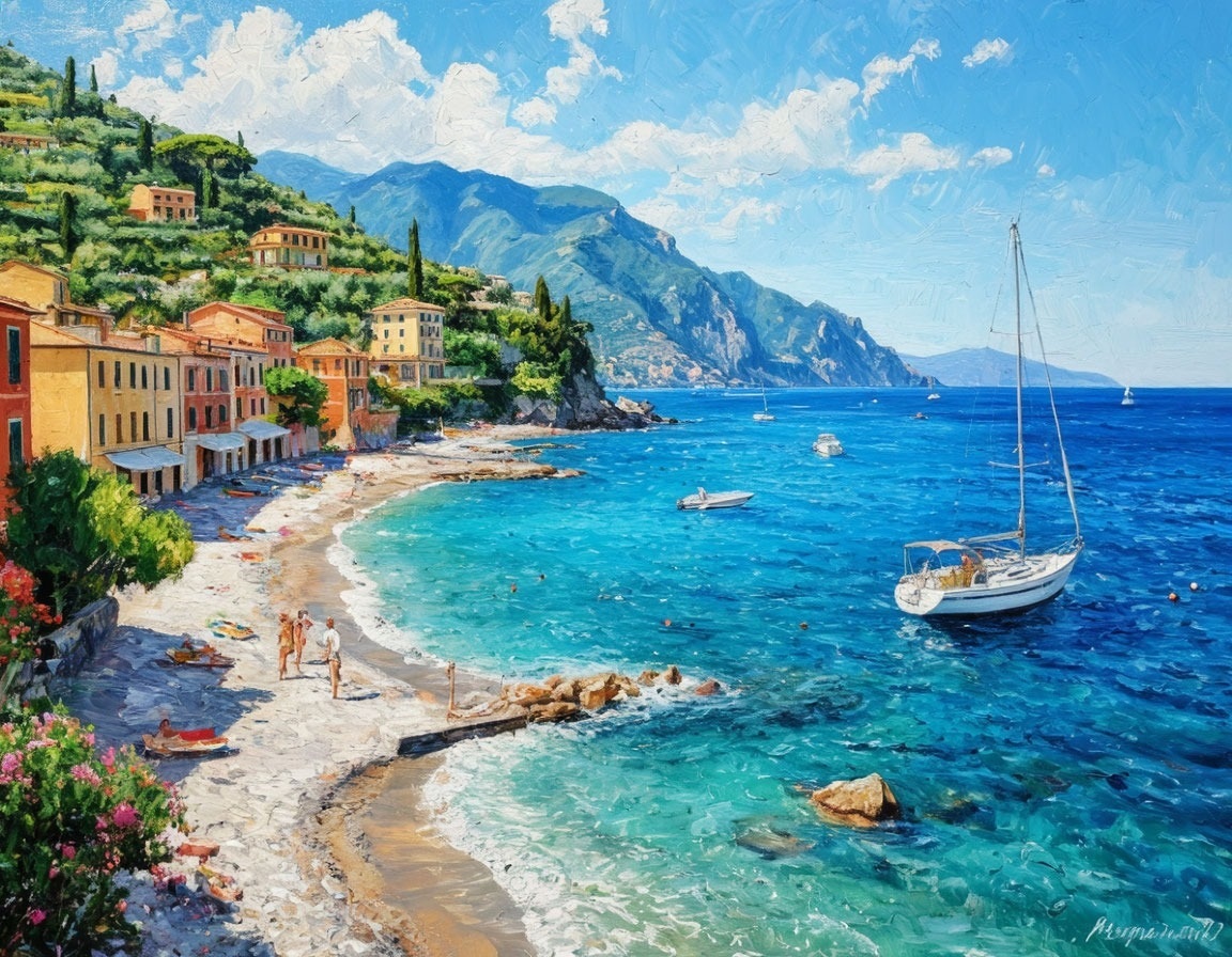 Италия. Пляж