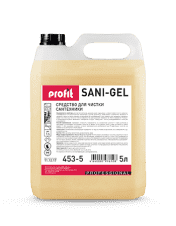 5.453. Profit sani-Gel 1 л. Моющие средства profit sani 1л. Средство для чистки сантехники sani-Gel. Pro-Brite profit sani-Gel средство для чистки санузлов концентрат (5 л).