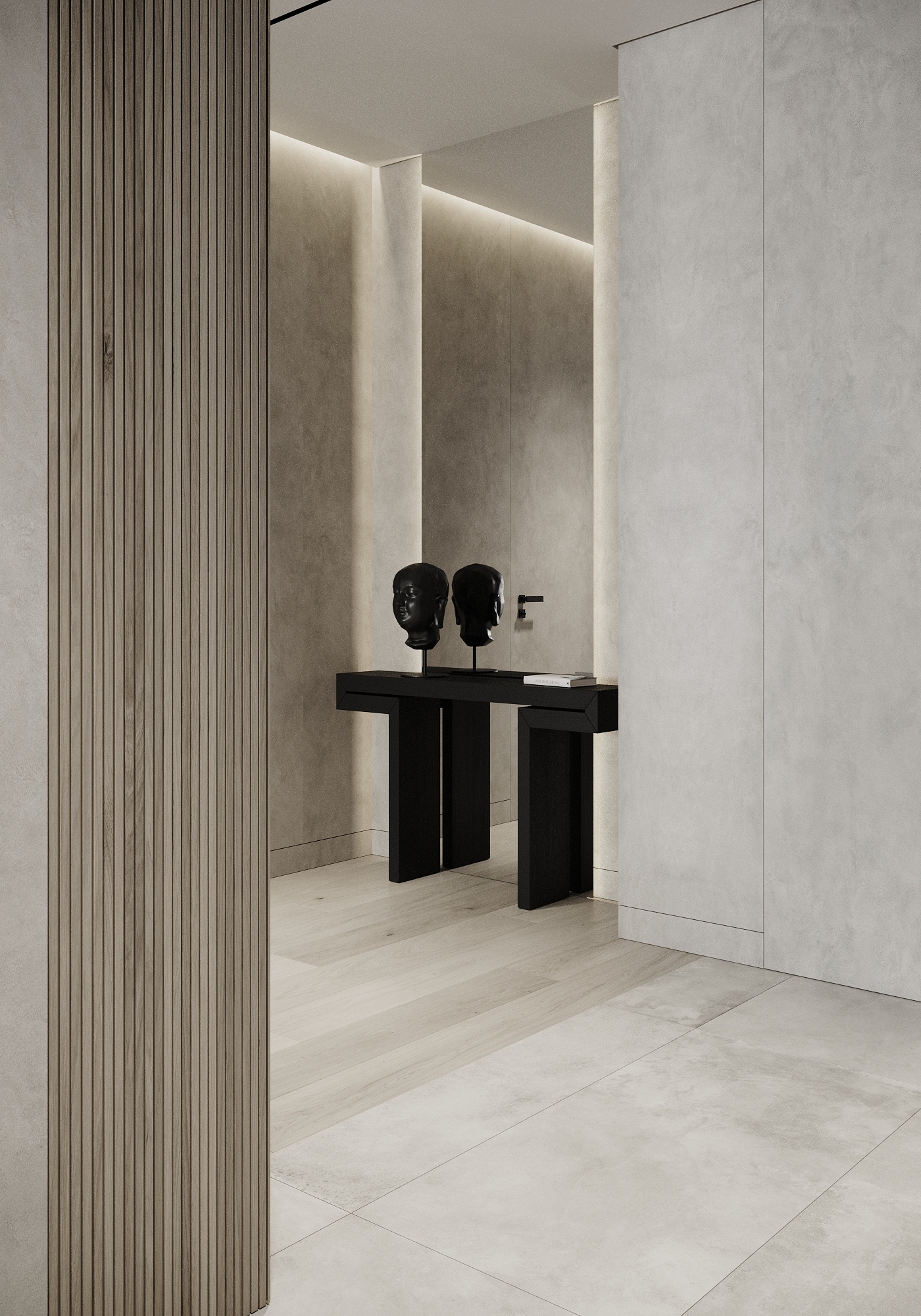 Консоль в прихожей