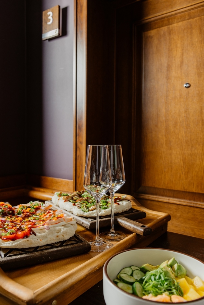 Ресторан Green 19 при отеле в Завидово. Доставка еды в номер отеля