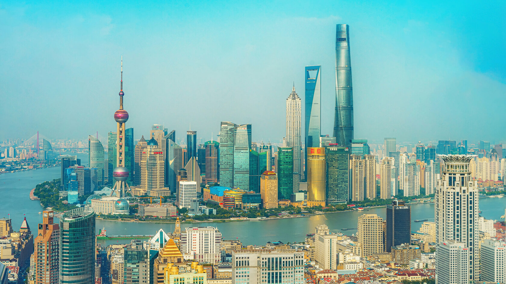 Город Шанхай. Китай.