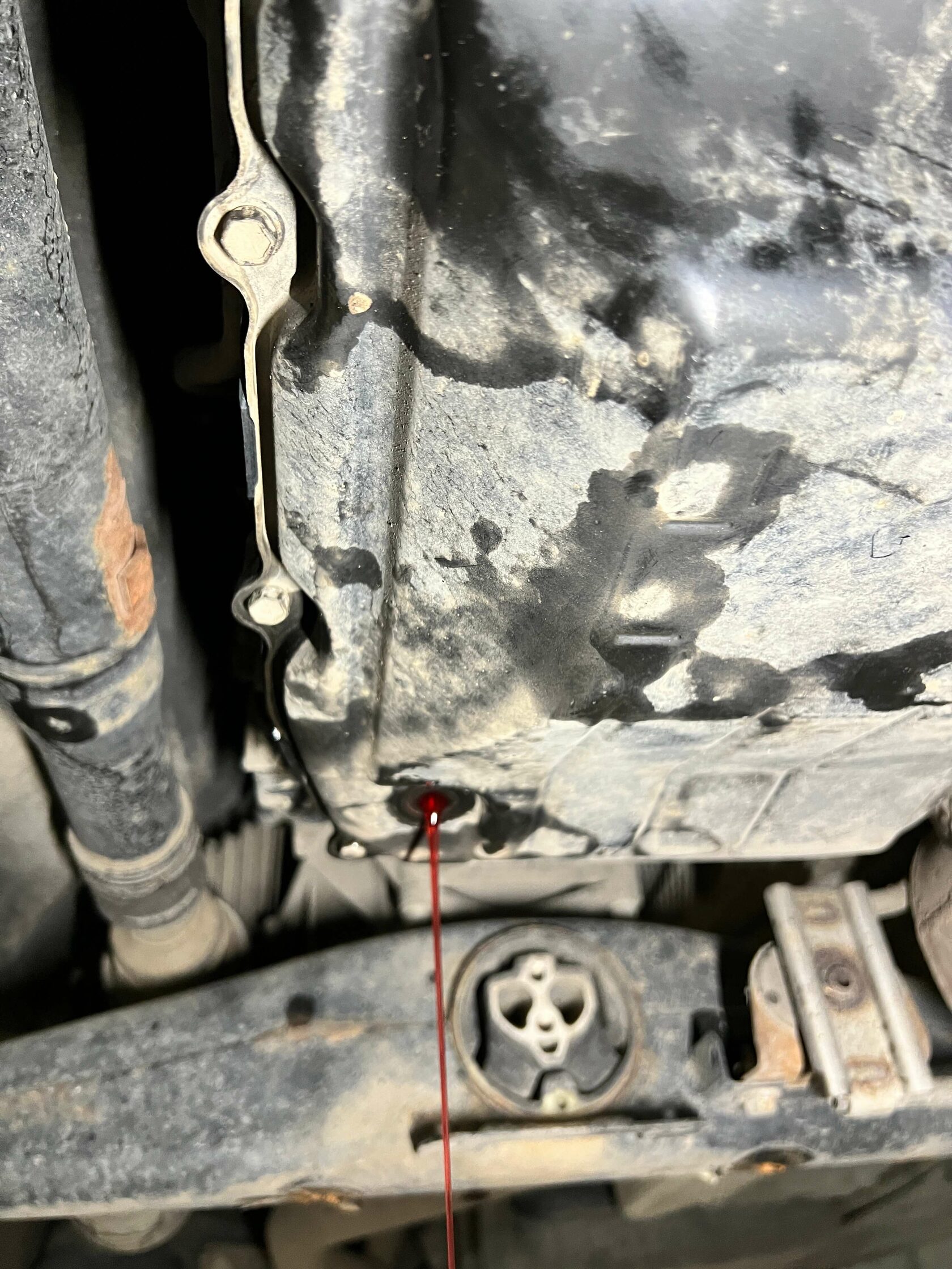 Выставление уровня масла при 40 градусах