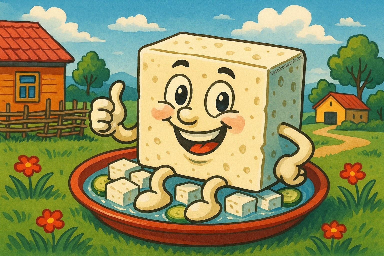 Международный день греческого сыра «Фета» - иллюстрация