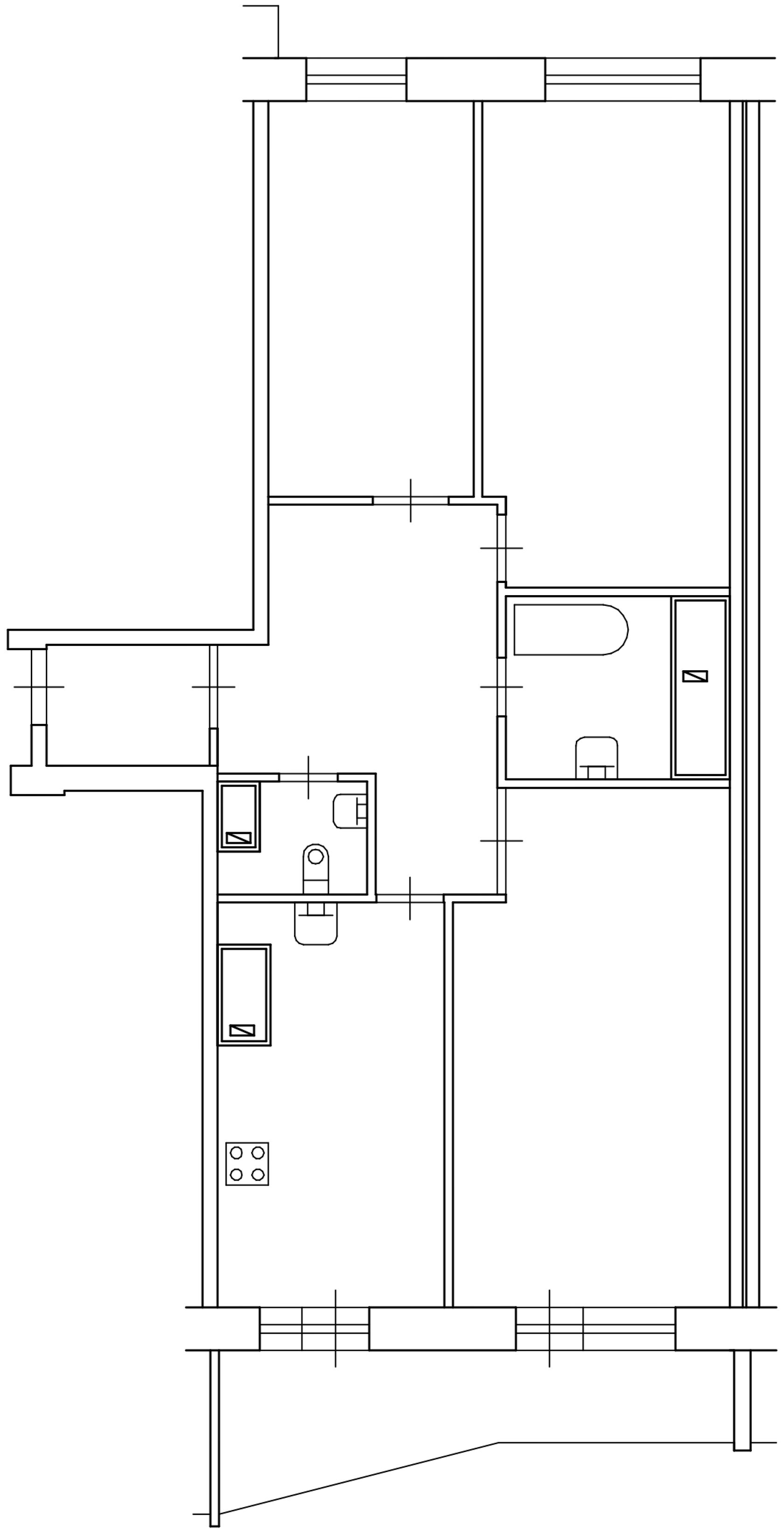 Согласованный проект перепланировки по адресу Пулковская ул., д. 10