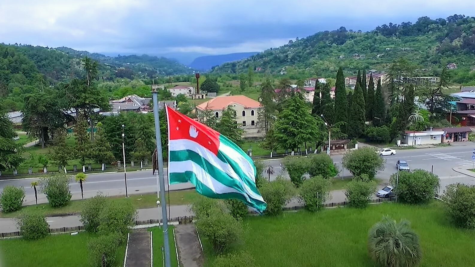 флаг абхазии фото 2023 года