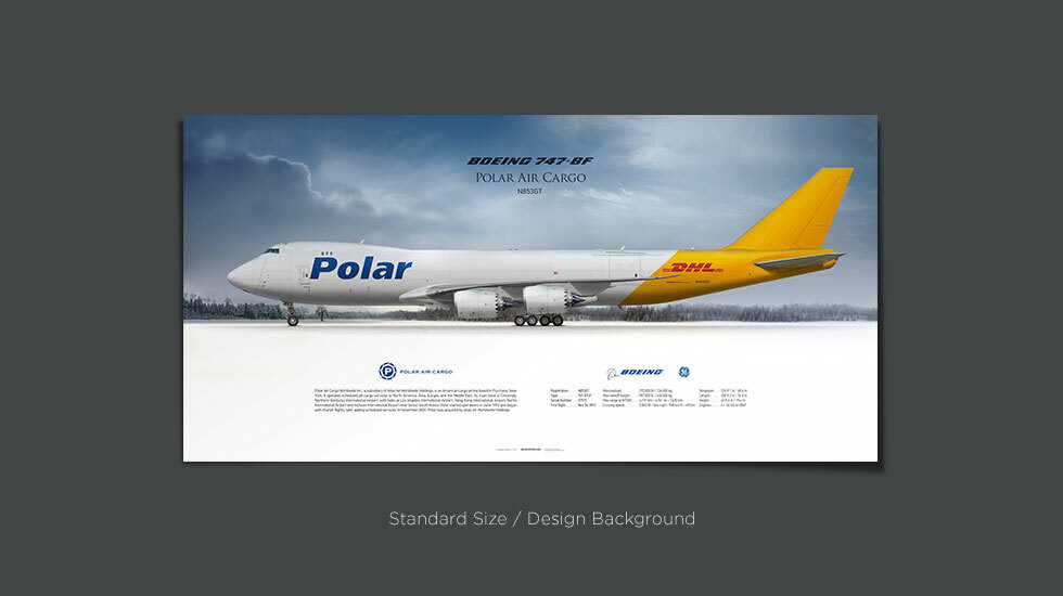 Polar Air Cargo Boeing 747-8F N853GT | Aviaposter