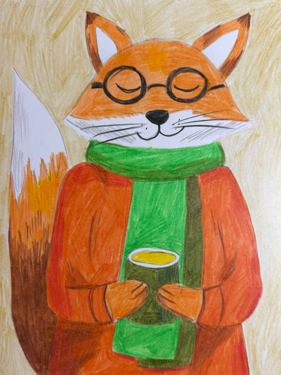 Цветные карандаши — рисунок 2