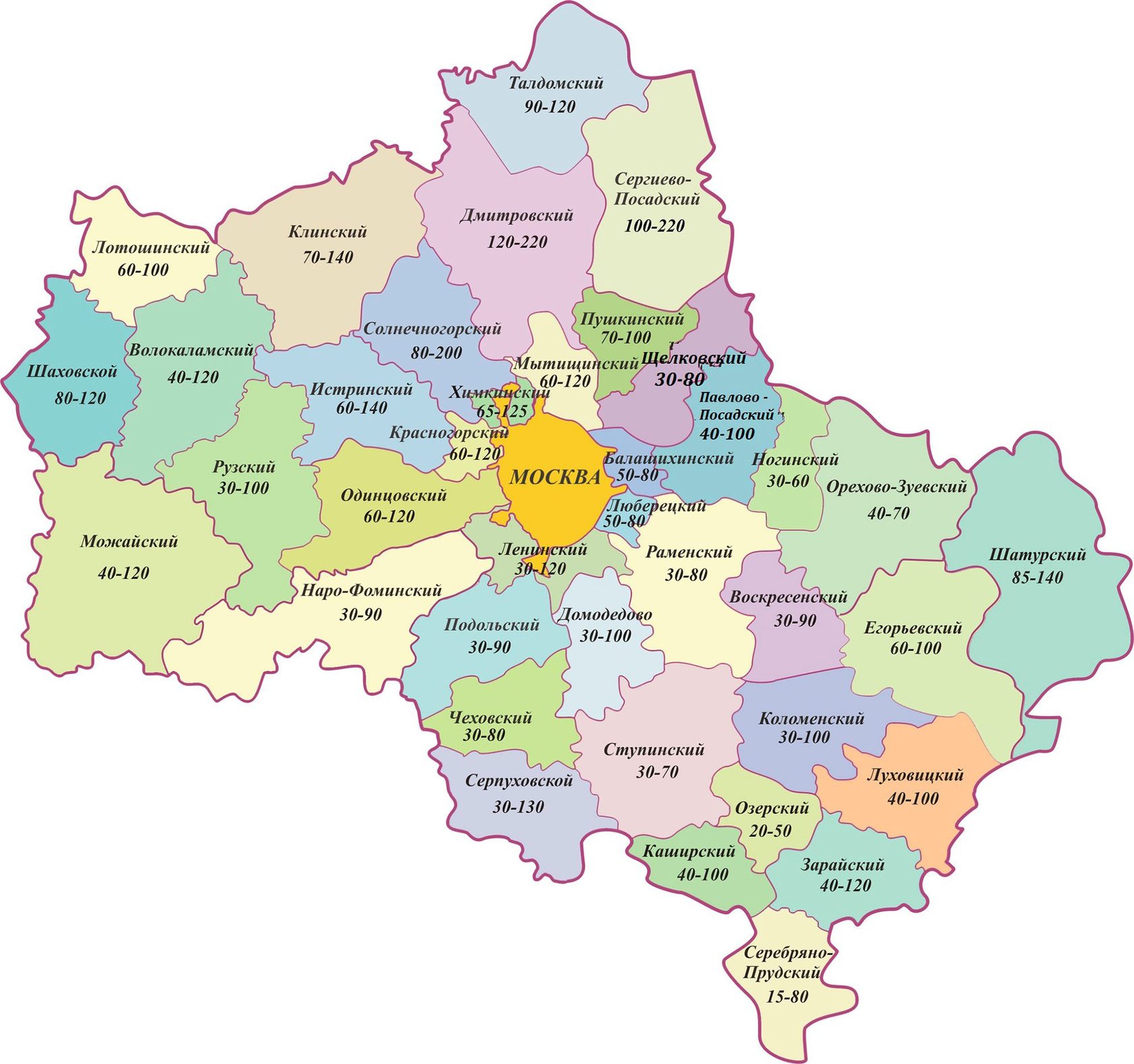 Карта глубин бурение скважин