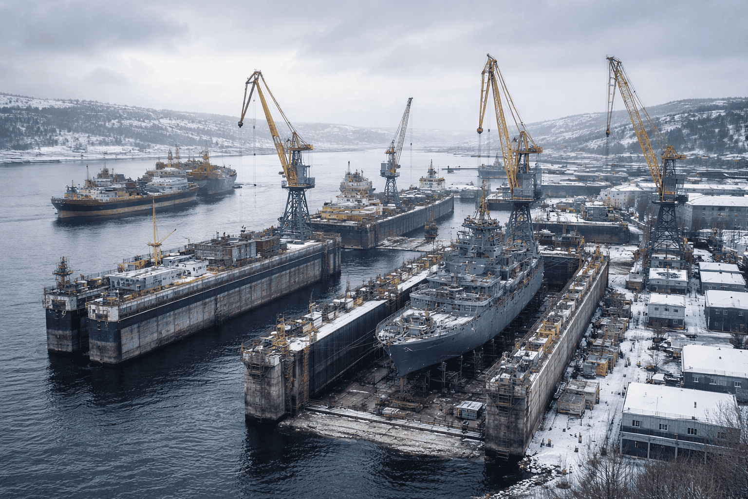 Реконструкция 35-го судоремонтного завода