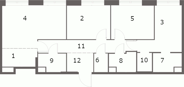 4-комнатные квартиры в ЖК Voxhall