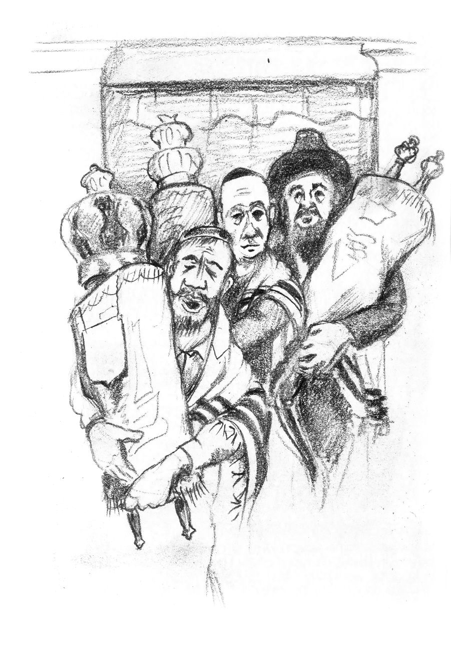 Шмини Ацерет - духовное завершение праздников (иллюстрация Йосифа Лихтарева)