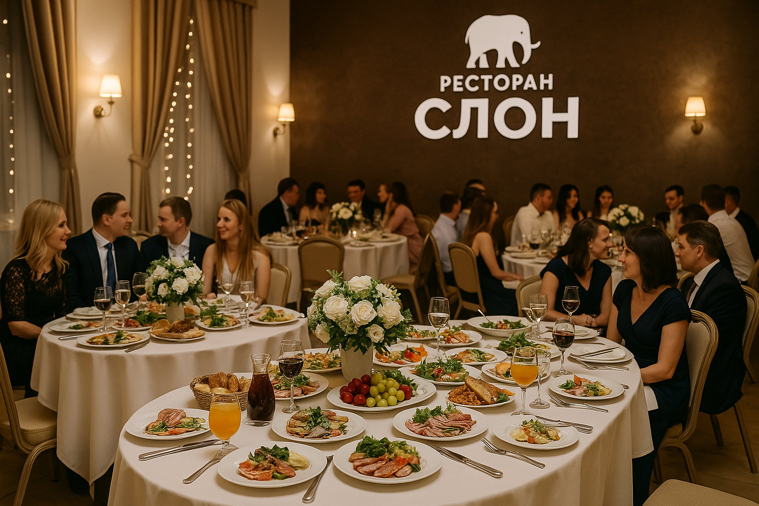 Услуги ресторана Слон в Челябинске