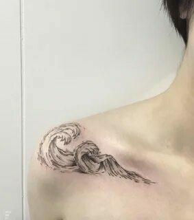 Татуировки, вдохновленные японскими волнами | Татуировка