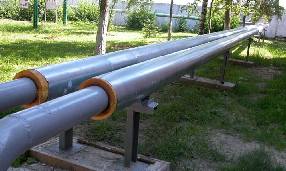 Опоры для надземной прокладки. Опоры для надземной прокладки. Опоры для надземной прокладки. Опоры тепловых сетей. Подвижная опора тепловой сети.