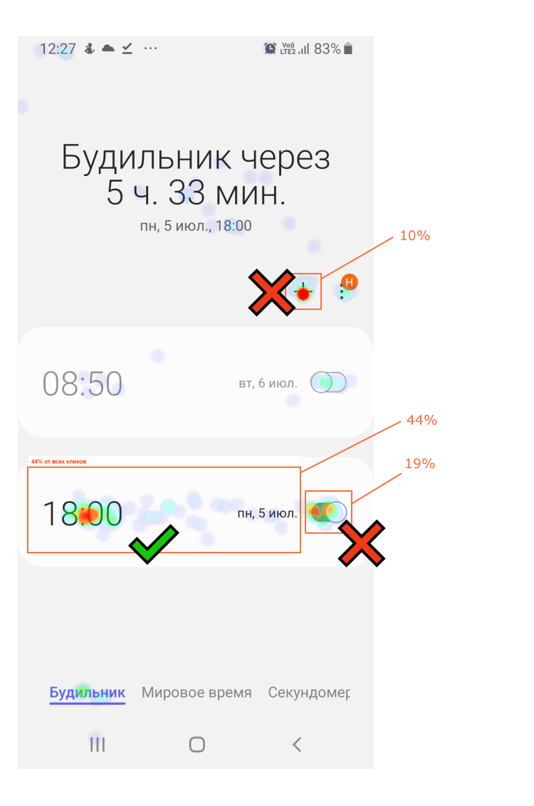 UI-тест: будильник на Android интуитивнее, чем на iPhone