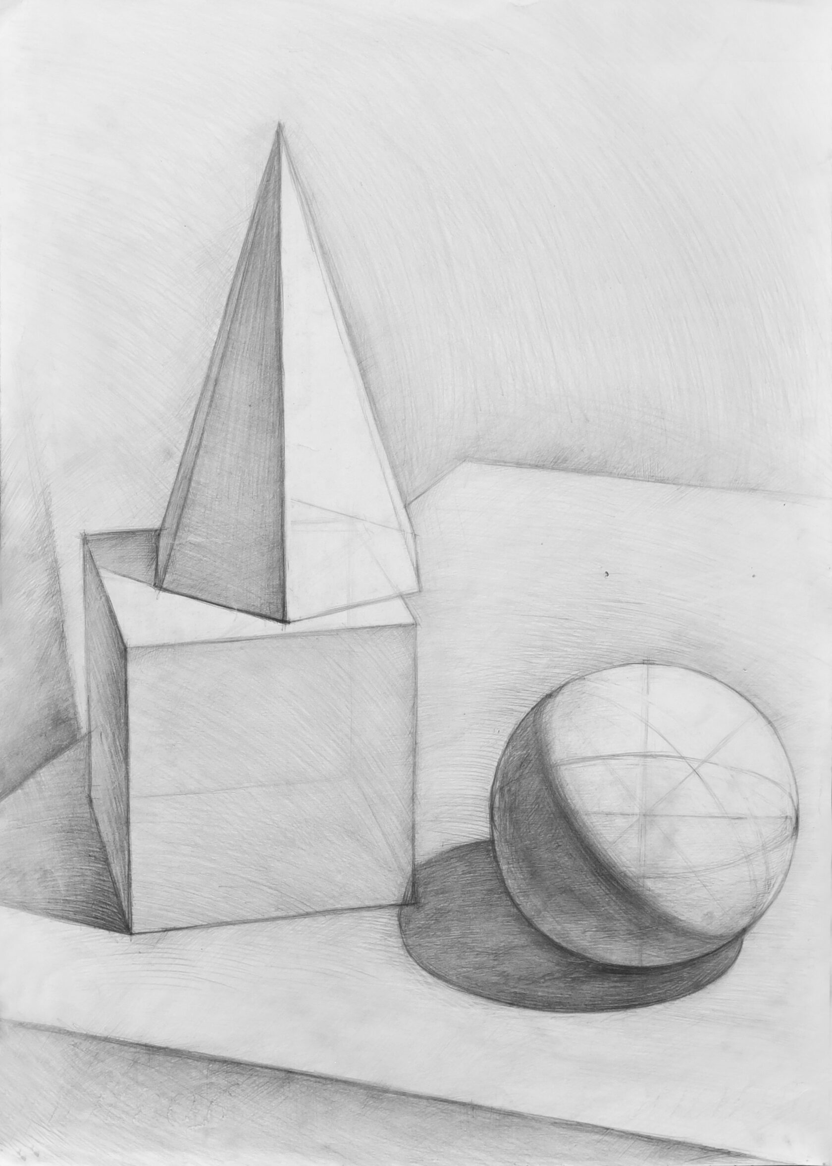 Натюрморт из трёх геометрических тел