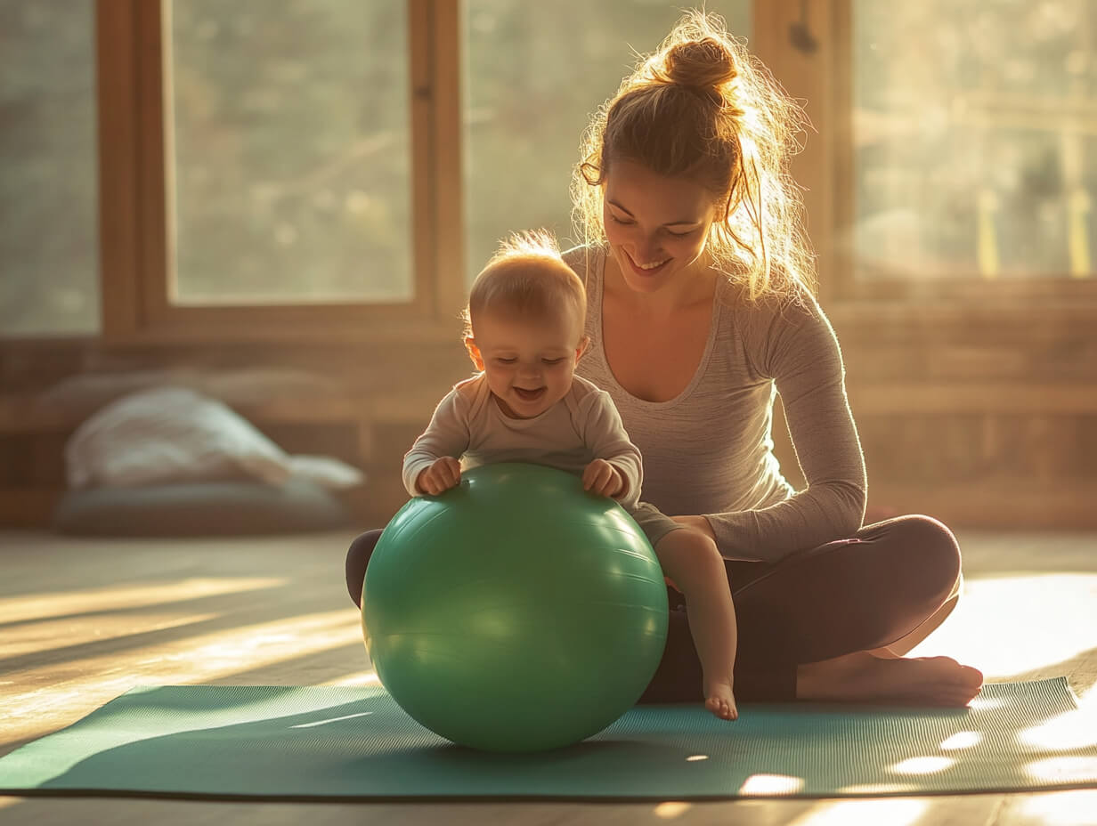 Фитнес (мама и малыш)