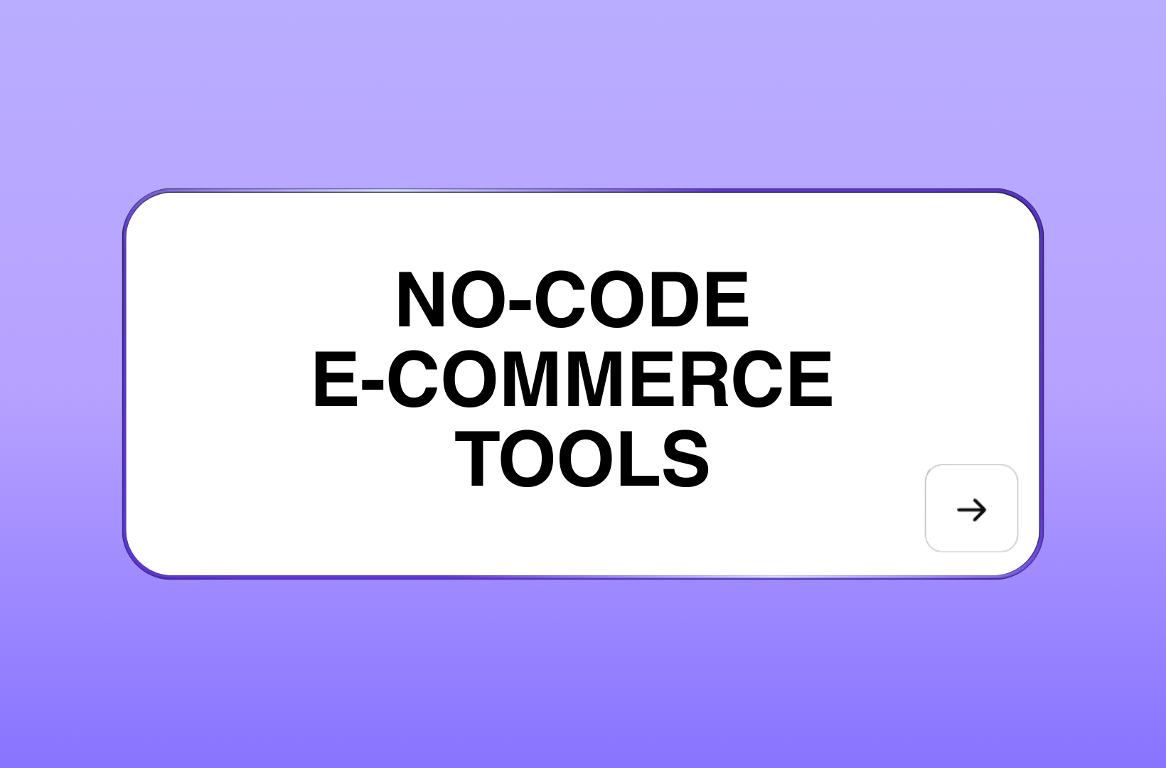 no-code-e-commerce-tools