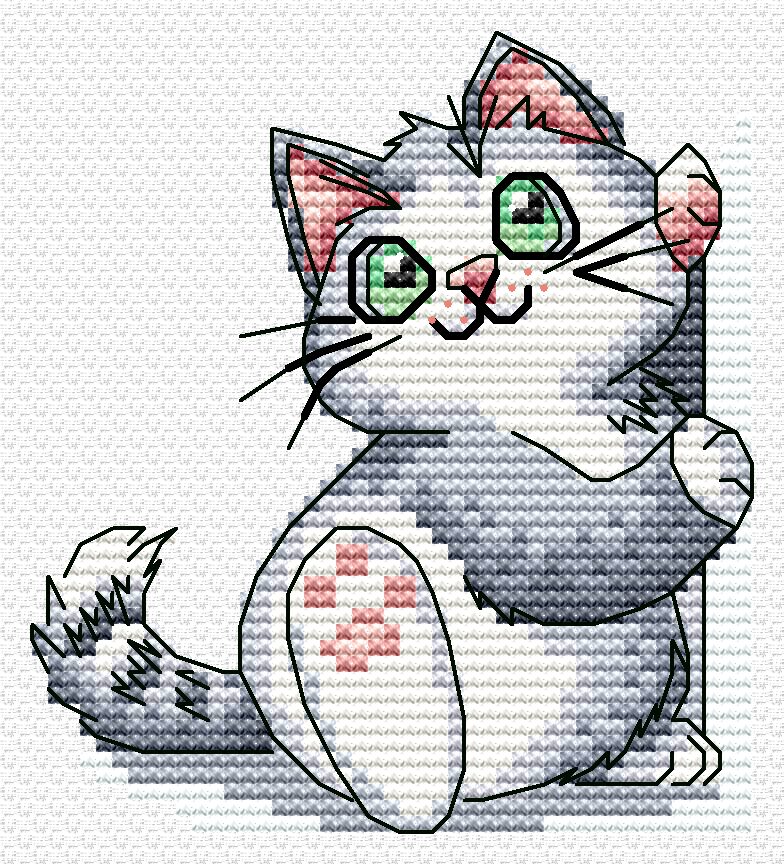 B-73 BOOKMARK. KITTY