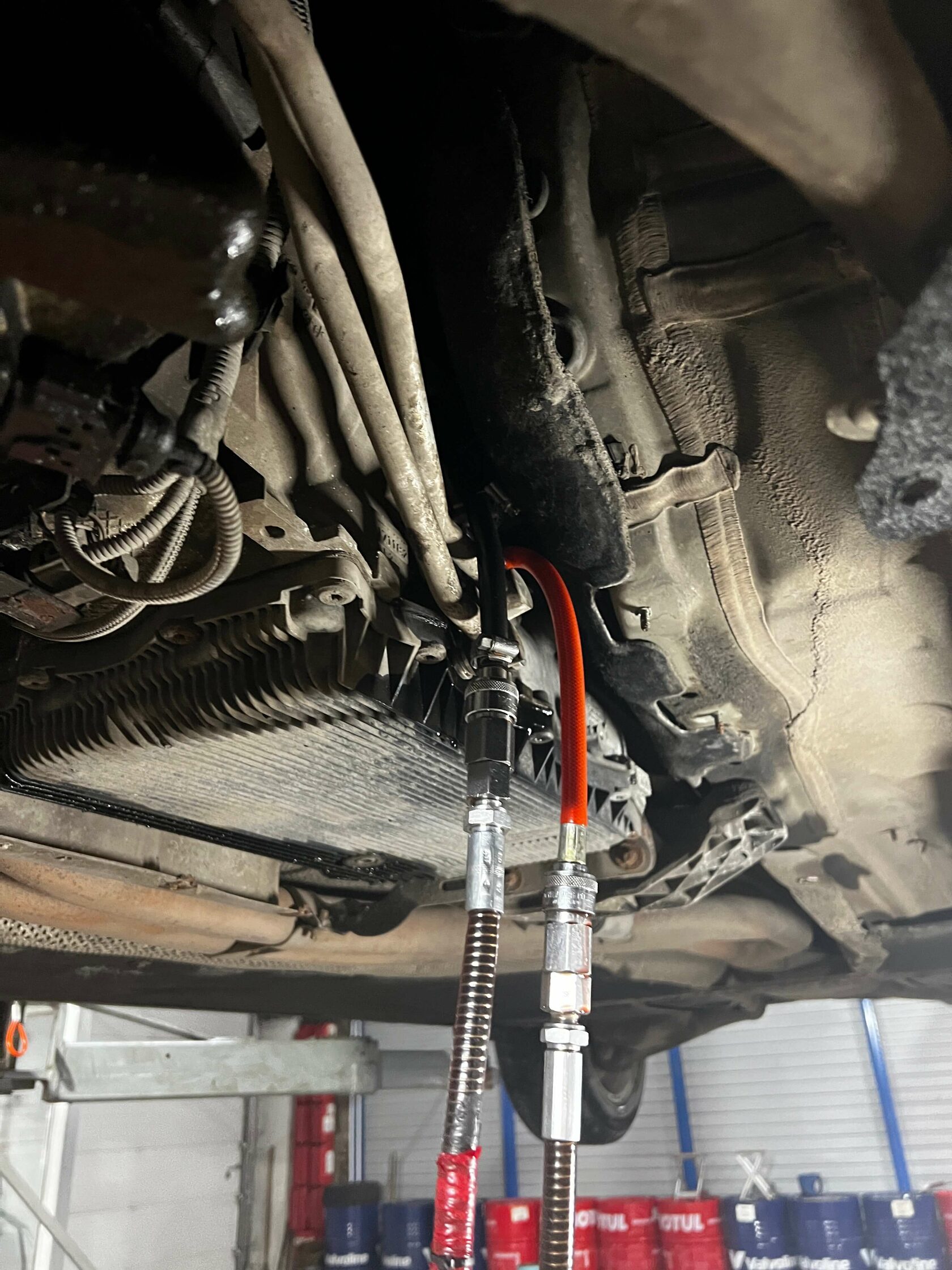 Подключение к охлаждению АКПП