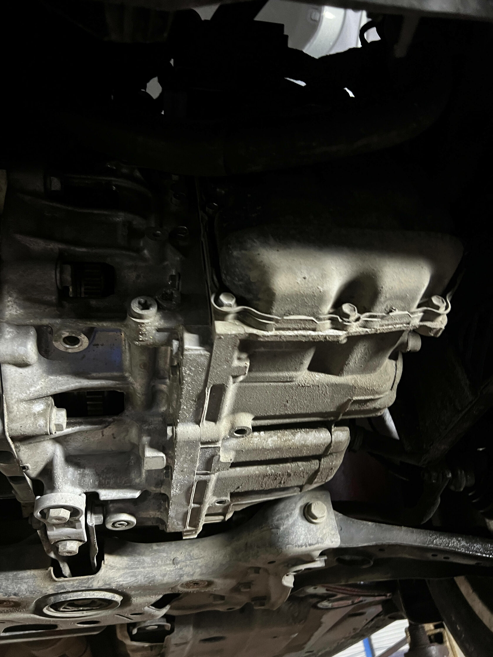 Skoda Octavia A8 аппаратная замена масла AISIN 09S