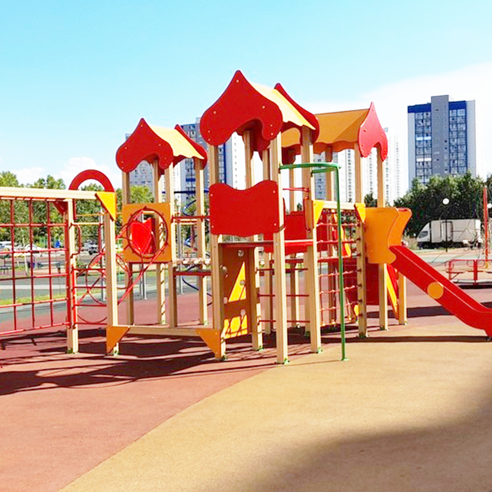 спортивная площадка гто/вфск №1 модель чмз-4120 314454/1,2/4,27*1,03*1,012. сосенское поселение ул александры монаховой 89к2. 07. малая площадка. современные площадки для детей.