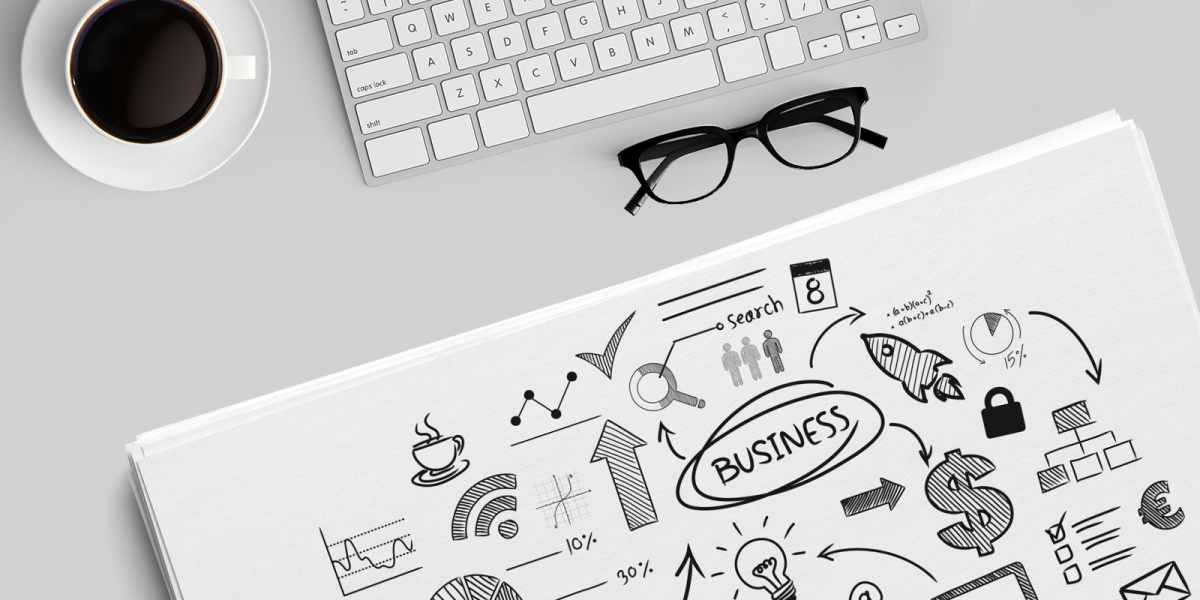 рабочий стол вид сверху