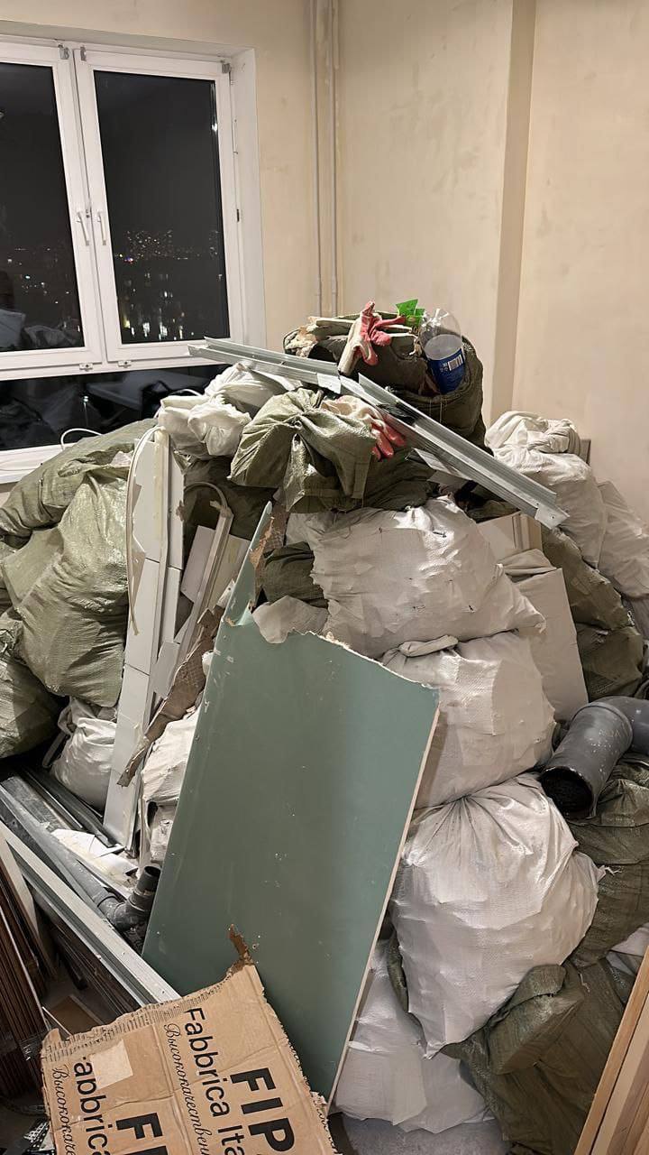 Вынос строительного мусора из квартиры в Краснодаре