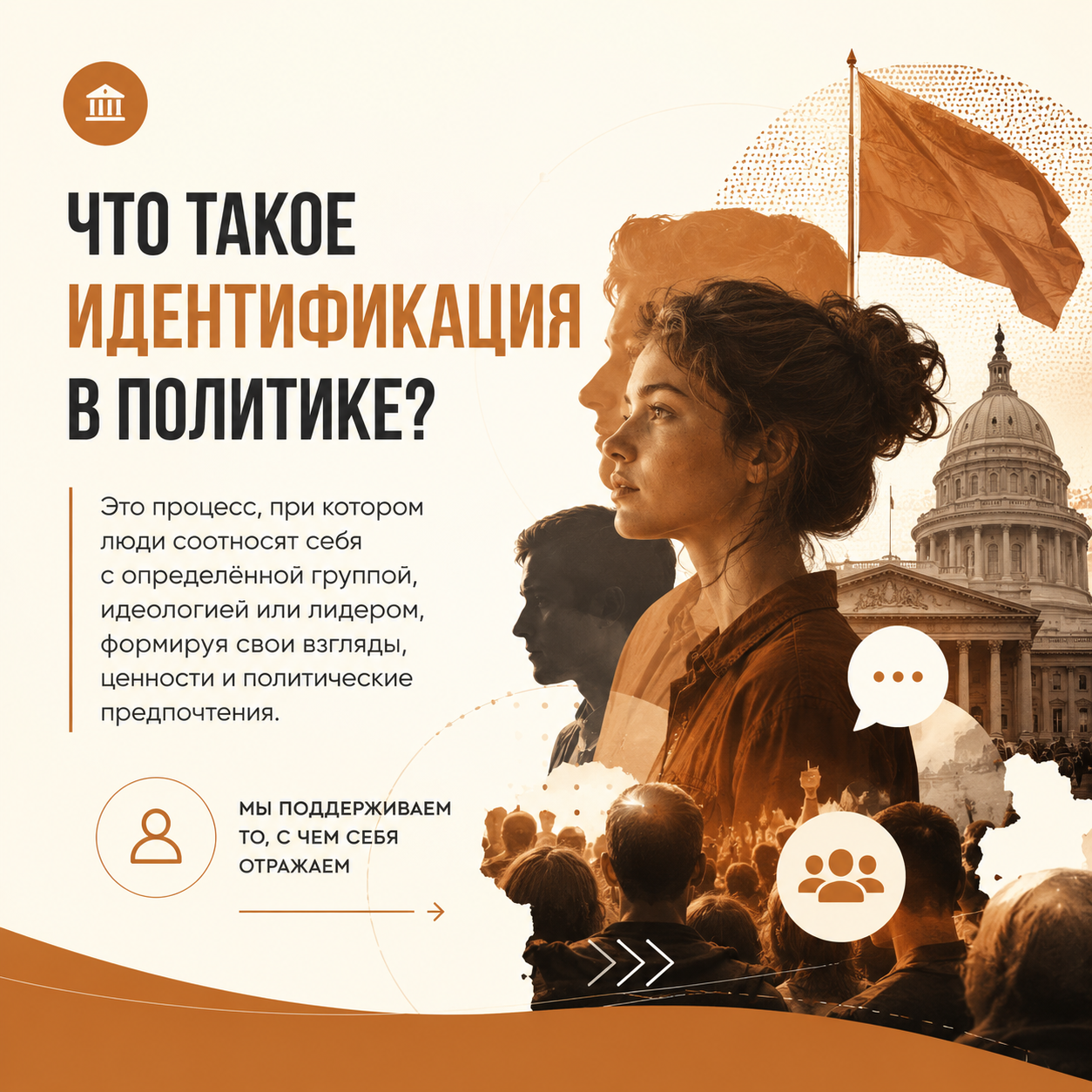 Идентификация политическая: понятие виды и значение