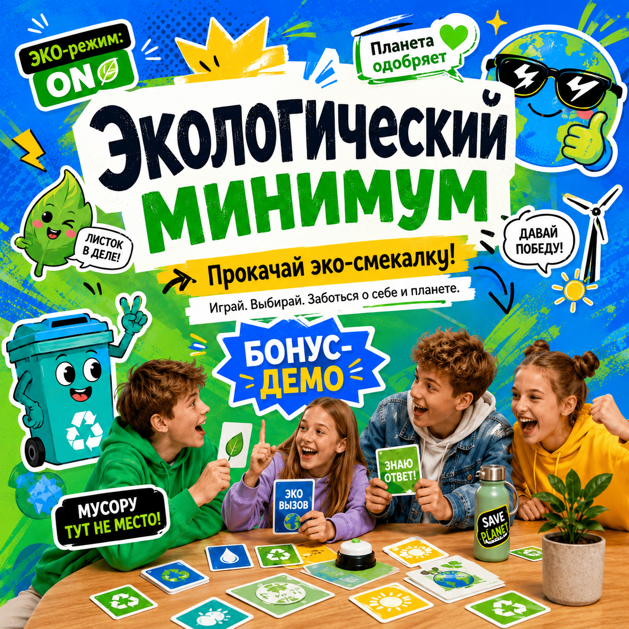 Обложка мини-игры Экологический минимум