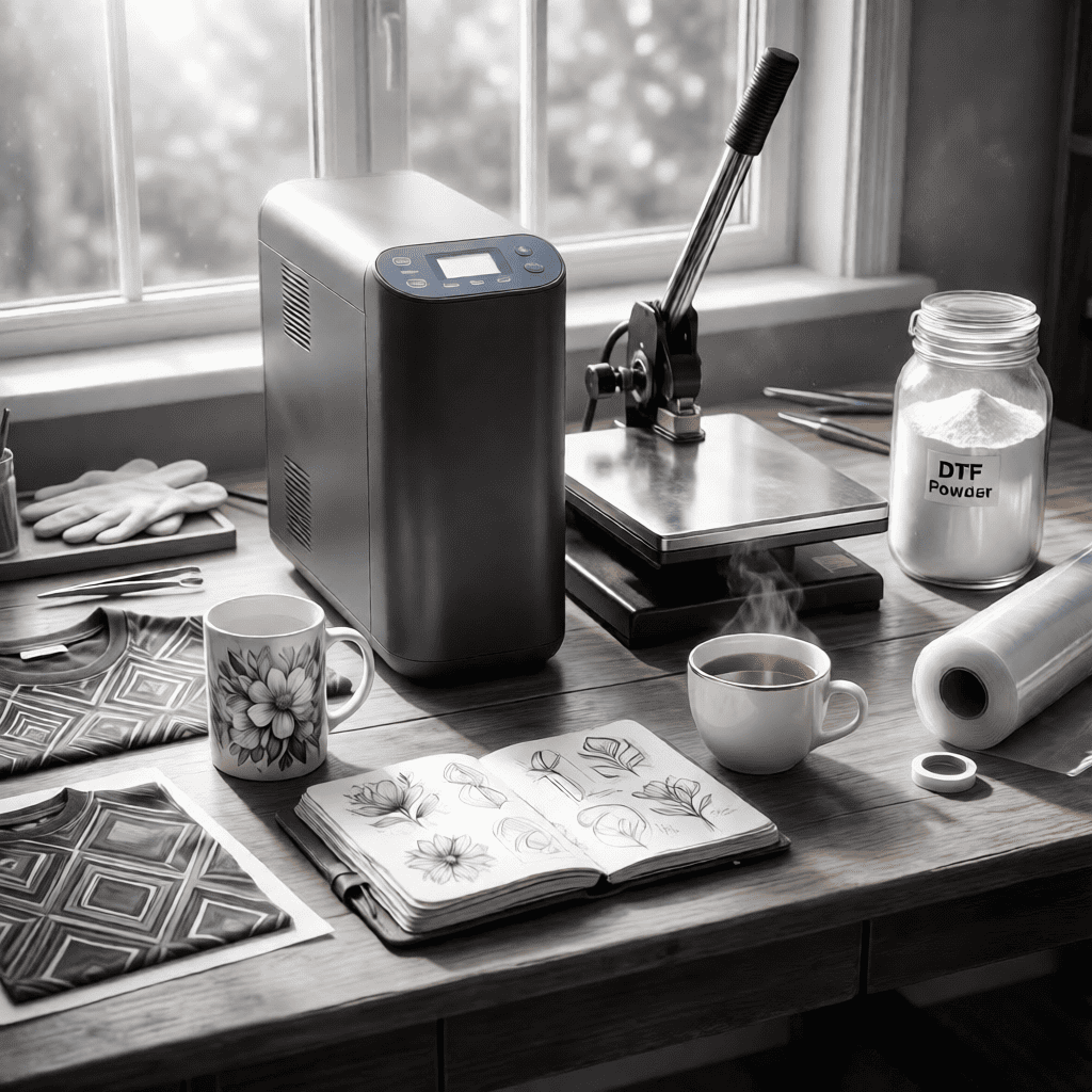 ДТФ печать в домашних условиях