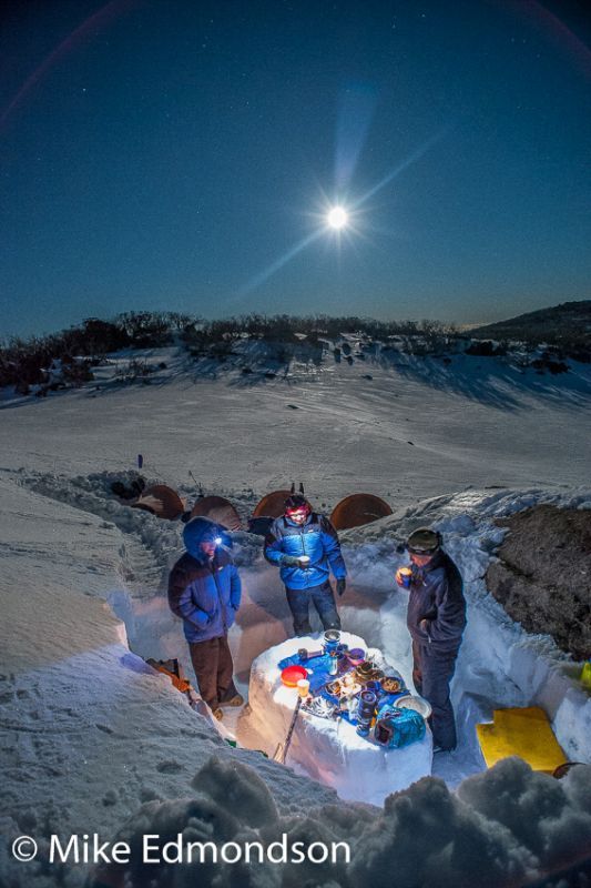 Thredbo To Mount Kosciuszko Winter Camping 4 Days