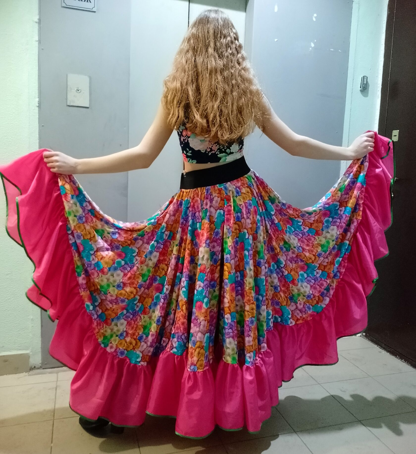 цыганская юбка купить недорого.цыганская юбка в цветочек