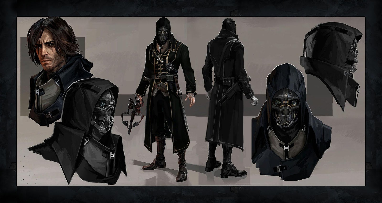 Дизайн костюмов в Dishonored. Что одежда может рассказать о героях и их  мире.