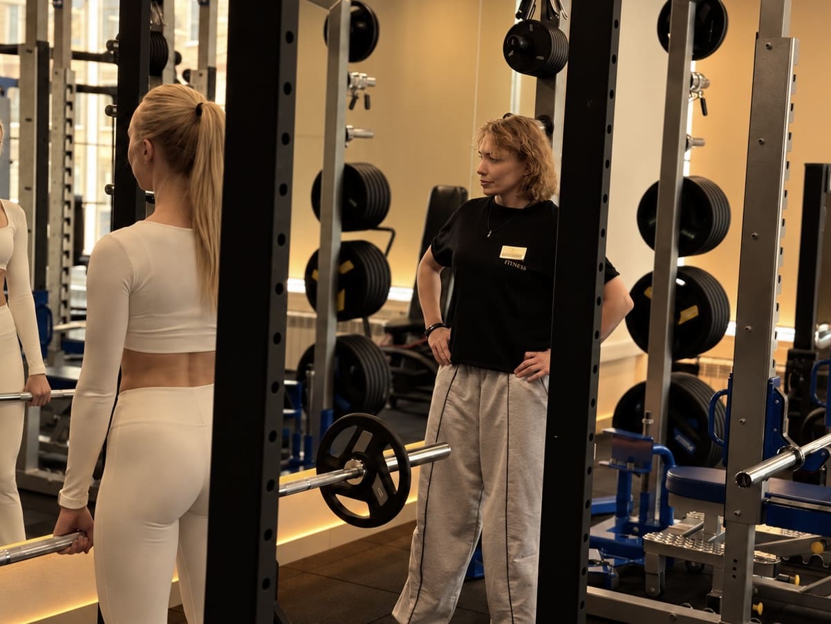 Занятие с Кристиной Стояновой в R FITNESS