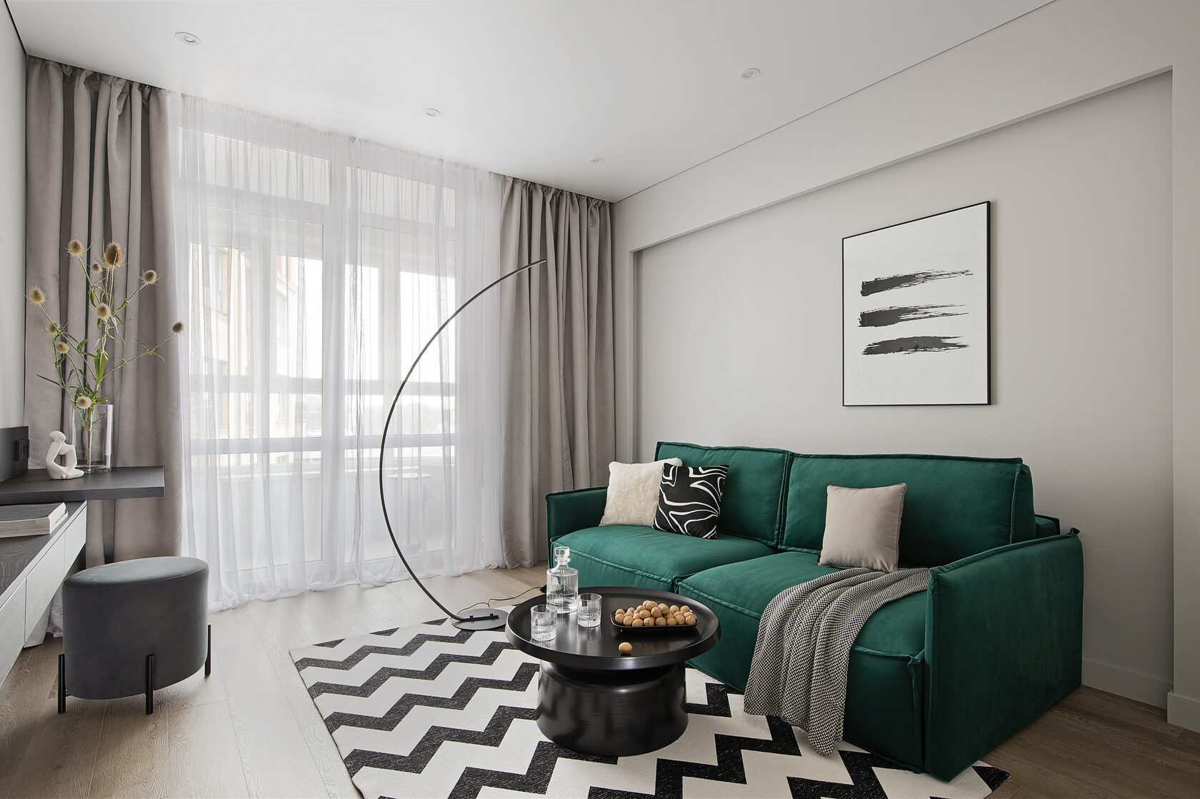 Ремонт двухкомнатной квартиры под ключ по дизайн-проекту Калининград