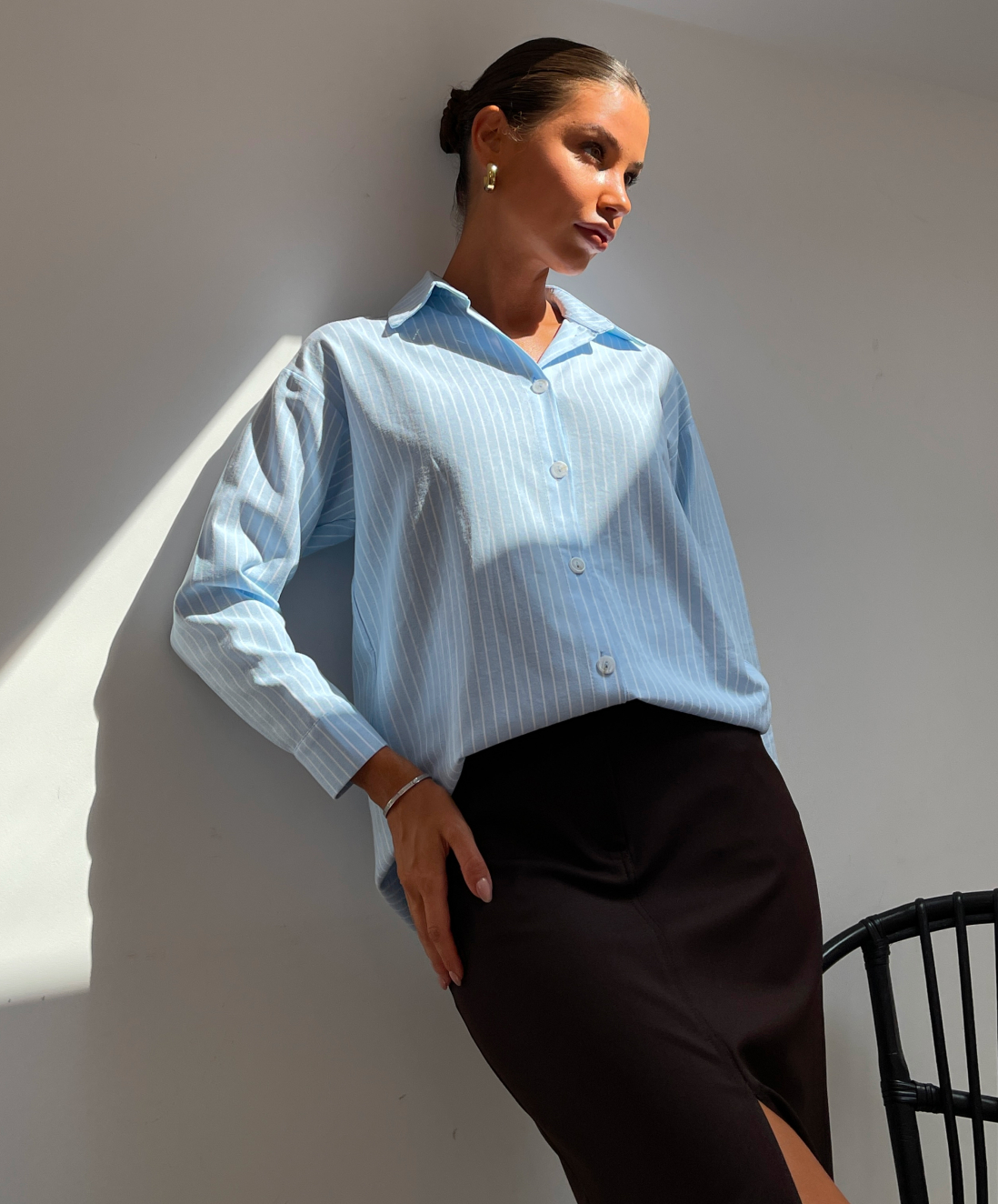 бренд одежды sfo, блузка черного цвета