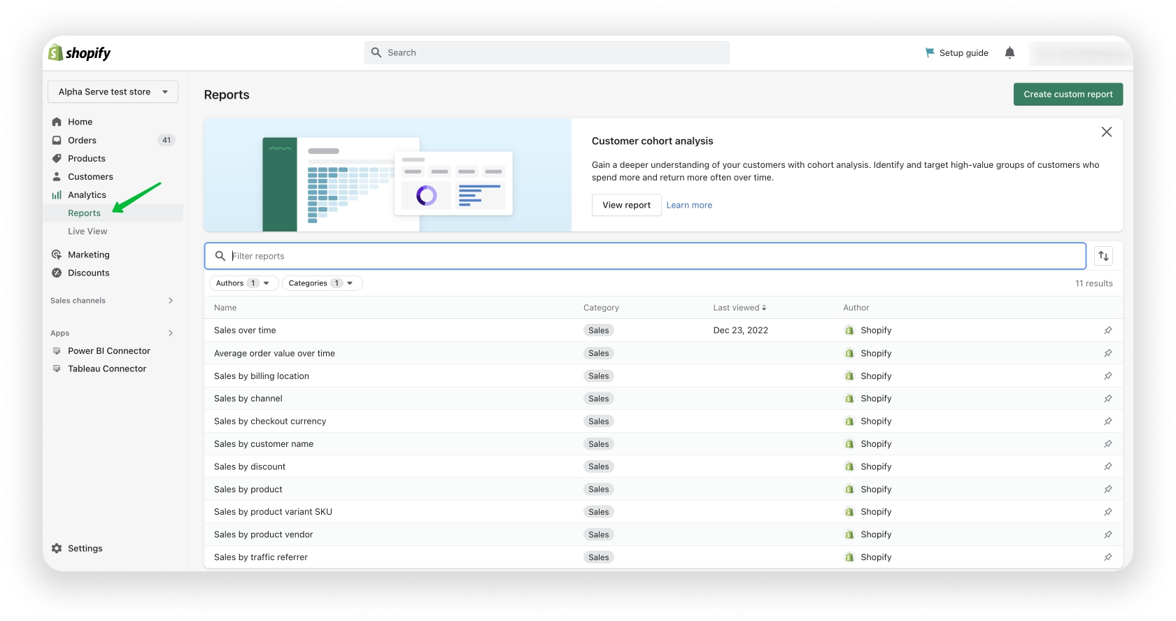 Shopify Sales Reports How to Get and Analyze Your Shopify Sales Data