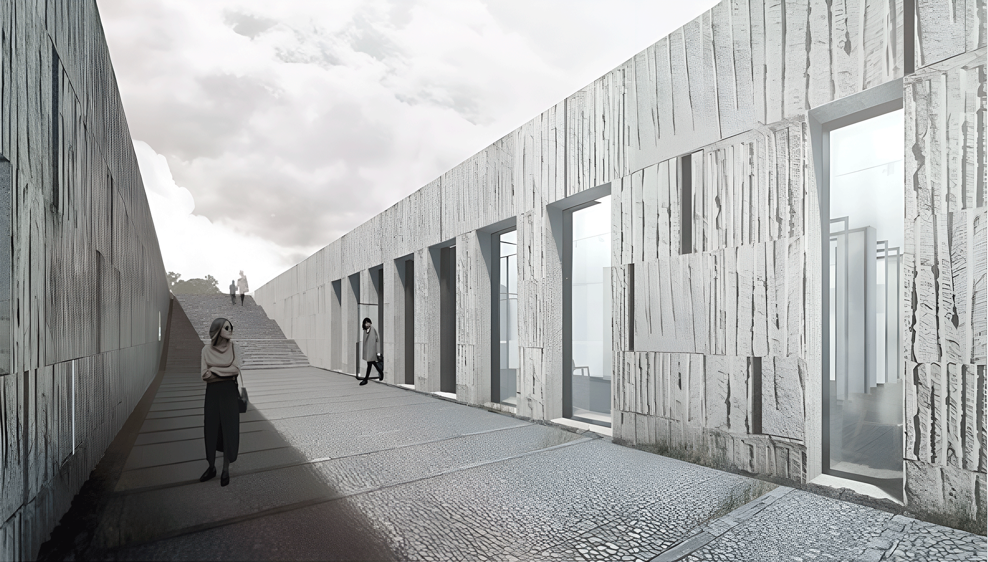 Соловки. Внутрення улица