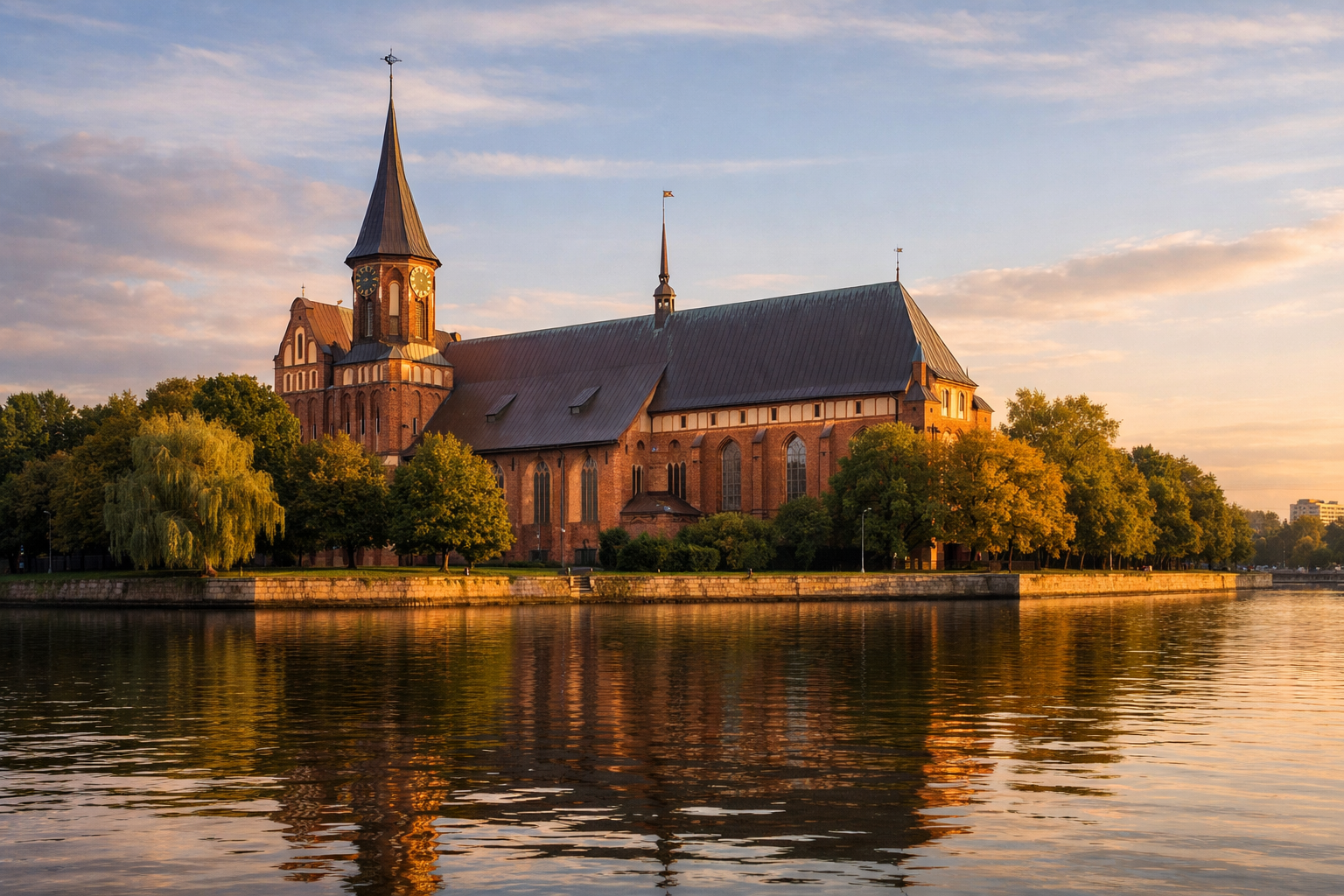 Кафедральный собор Калининград остров Канта