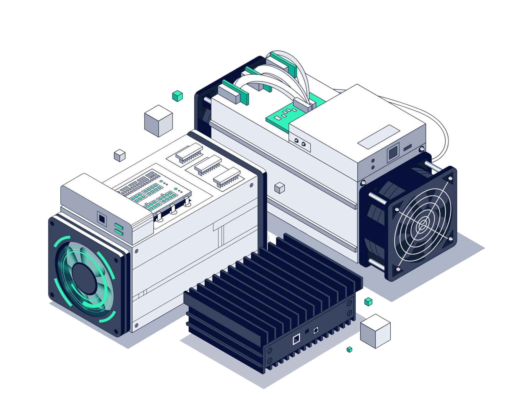 Серверный блок