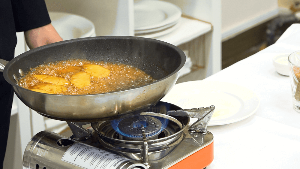 Как приготовить рыбу фламбе